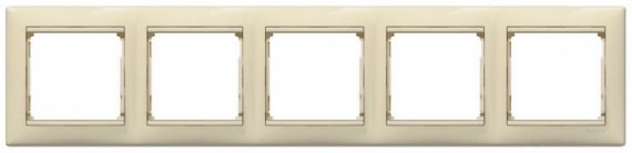 Фотография товара 'Legrand Valena Classic DIY Рамка 5 поста, горизонтальная 695650'