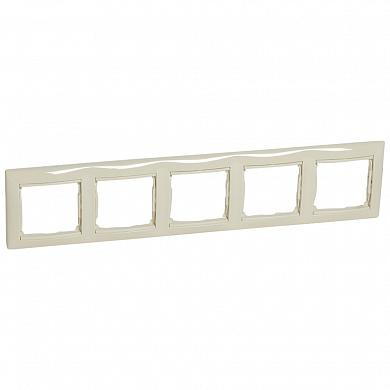 Фотография товара 'Legrand Valena Classic DIY Рамка 5 постов, горизонтальная 696743'
