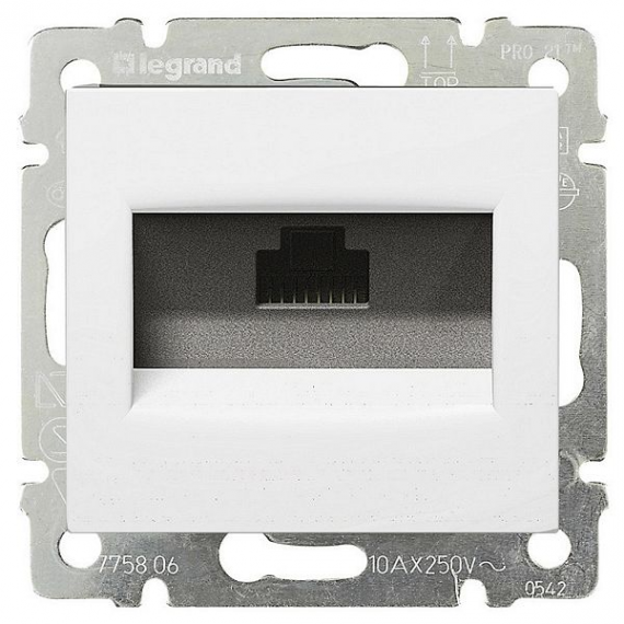 Фотография товара 'Legrand Valena Classic DIY Розетка RJ11 695336'