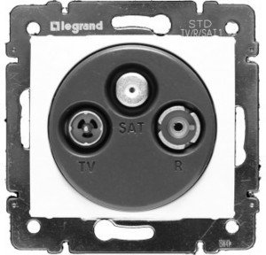 Фотография товара 'Legrand Valena Classic DIY Розетка TV-R-SAT 694371'