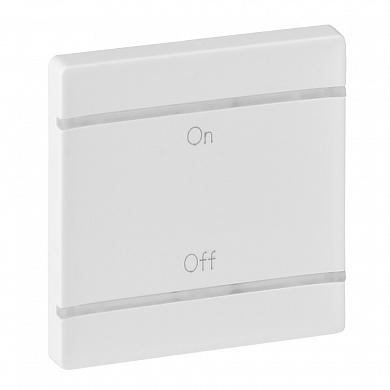 Фотография товара 'Legrand Valena Life Лицевая пнель - клавиша, On-Off, 2 модуля 755170'