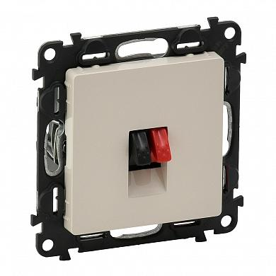 Фотография товара 'Legrand Valena Life Розетка аудио, пружин. зажим 753572'