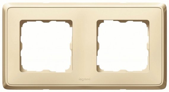 Фотография товара 'Legrand Рамка 2 поста Cariva 773752'