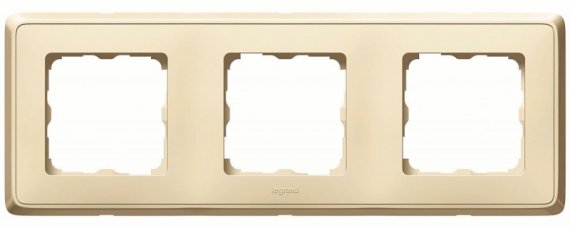 Фотография товара 'Legrand Рамка 3 поста Cariva 773753'