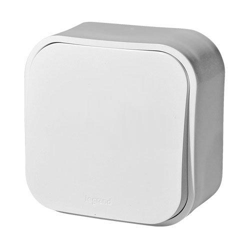 Фотография товара 'Legrand Выключатель 1-клавишный, 10А, Quteo 782200'