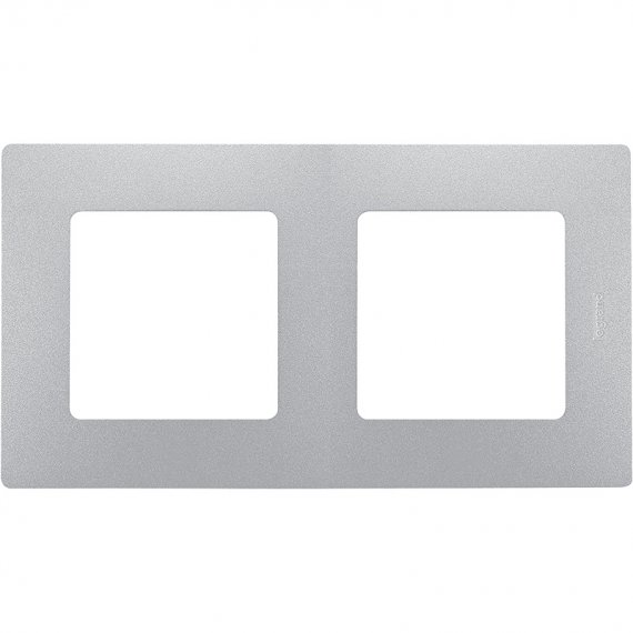 Фотография товара 'Legrand Рамка 2поста АЛМ ETIKA 672552'