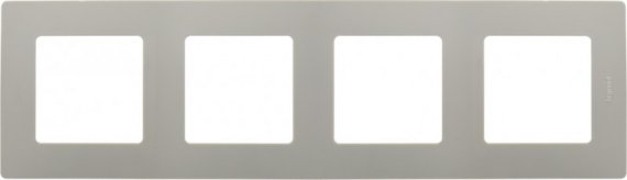 Фотография товара 'Legrand Рамка 4 поста ETIKA 672524'