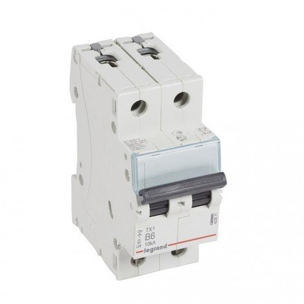 Фотография товара 'Legrand Автоматический выключатель, серия TX3 2-полюсный 403871'