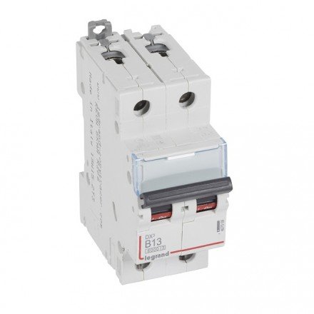 Фотография товара 'Legrand Автоматический выключатель, серия DX3, B13A 2-полюсный 407508'