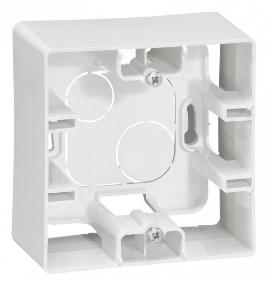 Фотография товара 'Legrand Коробка для накладного монтажа 1 постовая Valena 754201'