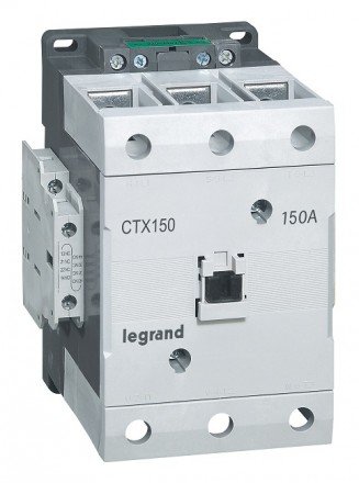 Фотография товара 'Legrand Контактор CTX3 3P 150A 2 НО + 2 НЗ ~24V 416260'