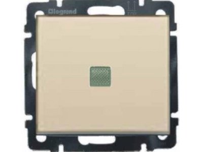 Фотография товара 'Legrand Переключатель на два направления с подсветкой 16 AX - 250 В Valena 774103'