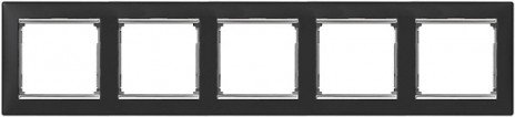 Фотография товара 'Legrand Рамка - Valena - 5 постовая горизонтальный монтаж 770395'