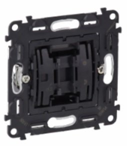 Фотография товара 'Legrand Механизм двухполюсного выключателя, винтовые зажимы 16AX, 250В, Valena In Matic 752002'