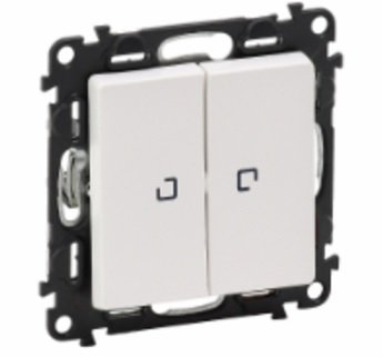 Фотография товара 'Legrand Модуль 2-клавишного переключателя на 2 направления Valena Life 752409'