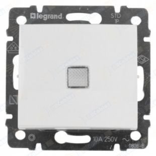 Фотография товара 'Legrand Переключатель на 2 направления, 1-клавишный 10АХ, 250В, Valena 774425'