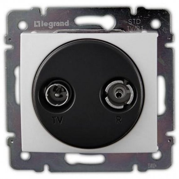 Фотография товара 'Legrand Розетка TV-FM VALENA CLASSIC, проходная 774432'