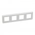 Фотография товара 'Legrand Рамка пластиковая горизонтальная Mosaic 4Х2 модуля 079308'
