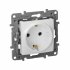 Фотография товара 'Legrand Розетка 2К+З - немецкий стандарт - 16 А - 250 В Etika 672221'
