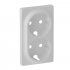 Фотография товара 'Legrand Valena LIFE Лицевая панель для двойной силовой розетки 2х2К+З 754950'
