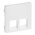 Фотография товара 'Legrand Valena LIFE Лицевая панель для двойных телефонных/информационных розеток 755420'