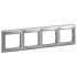 Фотография товара 'Legrand Рамка - Valena - 4 поста - горизонтальный монтаж 770154'