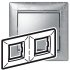 Фотография товара 'Legrand Valena Рамка 2-постовая 770342'