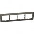 Фотография товара 'Legrand Рамка - Galea Life - 4 поста - горизонтальный монтаж 771204'
