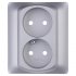 Фотография товара 'Legrand Galea Life Лицевая Панель 2х2к 771332'