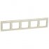 Фотография товара 'Legrand Рамка - Valena - 5 постов - горизонтальный монтаж 774355'