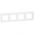 Фотография товара 'Legrand Рамка - Valena - 4 постовая горизонтальный монтаж 774454'