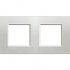 Фотография товара 'Legrand Livinglight Рамка прямоугольная, 2 поста LNA4802M2AG'