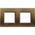 Фотография товара 'Legrand Livinglight Рамка прямоугольная, 2 поста LNA4802M2BZ'