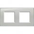 Фотография товара 'Legrand Livinglight Рамка прямоугольная, 2 поста LNA4802M2KG'