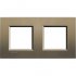 Фотография товара 'Legrand Livinglight Рамка прямоугольная, 2 поста LNA4802M2SQ'