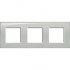 Фотография товара 'Legrand Livinglight Рамка прямоугольная, 3 поста LNA4802M3KG'