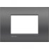 Фотография товара 'Legrand Livinglight Рамка Air, итальянский стандарт 3 модуля LNC4803ST'