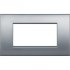 Фотография товара 'Legrand Livinglight Рамка Air, итальянский стандарт 4 модуля LNC4804CRS'