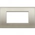 Фотография товара 'Legrand Livinglight Рамка Air, итальянский стандарт 4 модуля LNC4804TIS'