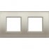 Фотография товара 'Legrand Livinglight Рамка Air, немецкий стандарт 2+2 модуля LNE4802M2TIS'