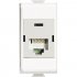 Фотография товара 'Legrand Livinglight Розетка RJ45, STP, Cat 6, IDC110 N4262C6S'