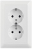 Фотография товара 'Legrand Cariva DIY Розетка 2 x 2К+З, немецкий стандарт 695948'