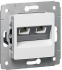 Фотография товара 'Legrand Cariva DIY Розетка 2 x RJ11 695951'