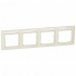Фотография товара 'Legrand Valena Classic DIY Рамка 4 поста, горизонтальная 695634'