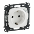 Фотография товара 'Legrand Valena ALLURE.Розетка комбинированная 2К+З 16А ~250В 753005'