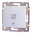 Фотография товара 'Legrand Выключатель без фиксации с подсветкой с символом звонка 10A 12В, Valena 774415'