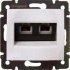 Фотография товара 'Legrand Информационная розетка - Valena - RJ45 - категория 6 - STP - 2 выхода 774245'