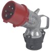 Legrand Угловая вилка Hypra - IP 44 - 3К+Н+З - 16 А 052274