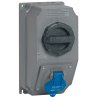 Legrand Комбинированный щиток с переключателем Hypra - IP 44 - 2К+З - 16 А 059203