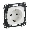 Legrand Valena ALLURE Силовая розетка 2К+З 16А 250В Винтовые зажимы 753725
